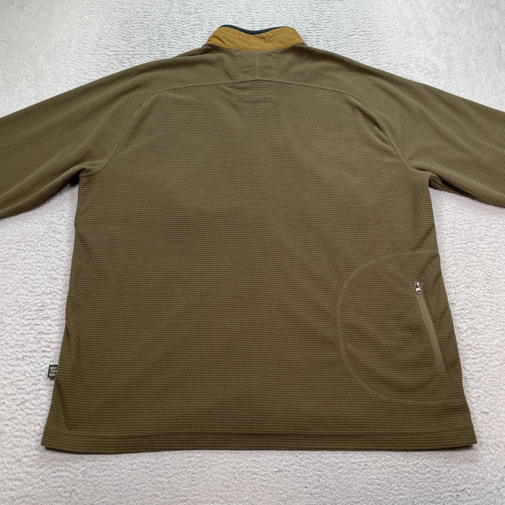 Howler Bros Talisman Grid Fleece Jacket Mens Size XL Olive Full Zip Outdoor - Picture 11 of 11